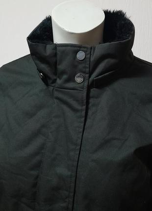 Бомбезное демисезонное пальто болотного цвета elvine dupont comfortmax classic3 фото