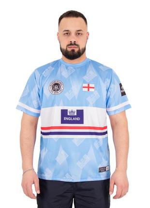 Футболка weekend offender england football shirt blue1 фото