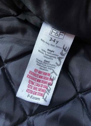 Куртка курточка 3-4 года деми демисезонная f&f5 фото