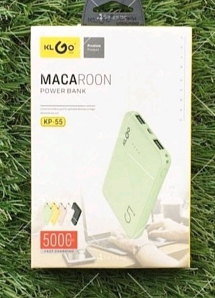 Внешний акумулятор павербанк power bank klgo macaroon kp-55 5000