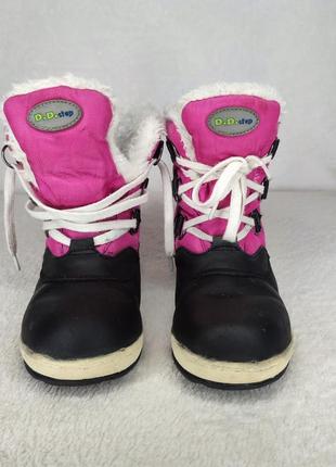 Супер-теплі зимові шкіряні чоботи з натуральним хутром. польща!2 фото