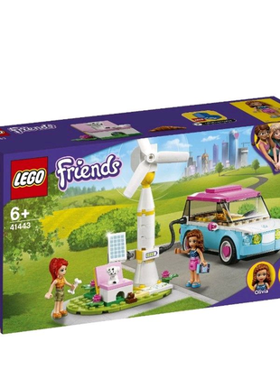 Конструктор lego friends електромобіль олівії (41443)