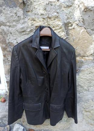 Alberto fabiani винтаж куртка пиджак кожа1 фото