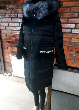 ❄️шикарна жіноча куртка/пальто snow and passion ❄️зима❄️4 фото