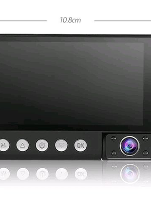 Автомобільний відеореєстратор на 3 камери c9, lcd 4", wdr, 1080p5 фото