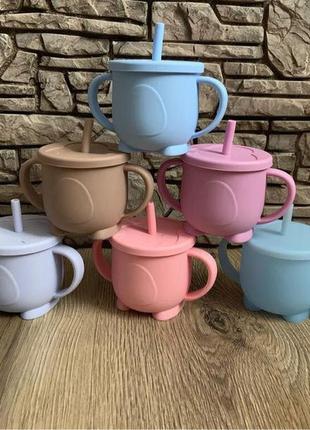 Силіконовий поїльник - не проливайка