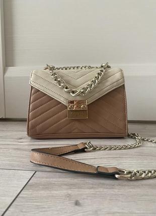 Женская маленькая сумочка бренда guess (сумка, кросс боди, клатч)