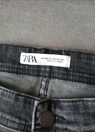 Новые вареные джинсы скинни zara 465 фото