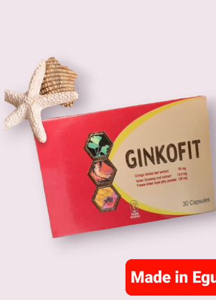 Ginkofit гінкофіт  30 капсул єгипет