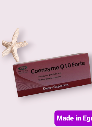 Coenzyme q10 forte коензим q10 форте 100 мг 20 капс єгипет