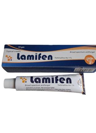 Lamifen ламіфен 1% крем від грибка стопи 15 г єгипет