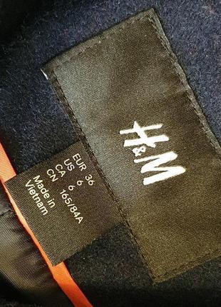 Продається жіноче напіввовняне пальто трапеція h&amp;m6 фото