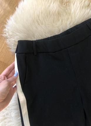 Штани штани з лампасами zara, розмір s2 фото
