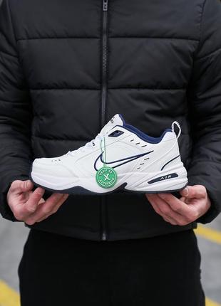 Nike air monarch white2 фото