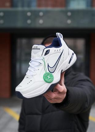 Nike air monarch white3 фото