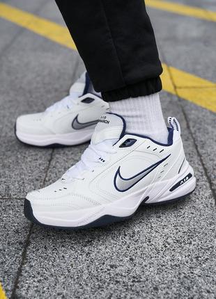 Nike air monarch white6 фото