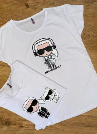 Футболки karl lagerfeld