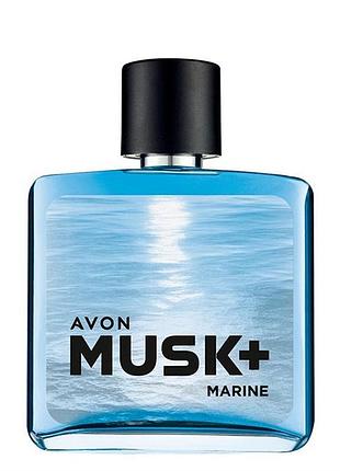 Туалетна вода avon musk marine + для нього