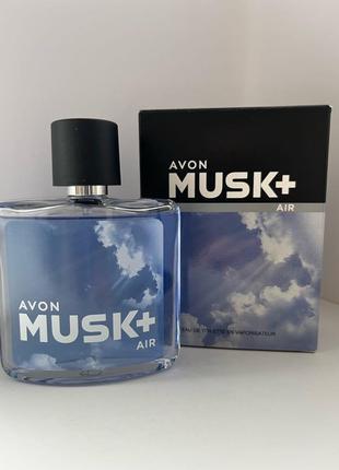 Туалетна вода avon musk air для нього, 75 мл.