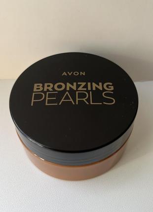 Бронзер у кульках avon bronzing pearls, 28г.9 фото