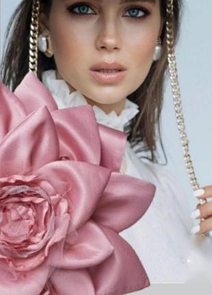 Цветок брошь с армани,33 см.