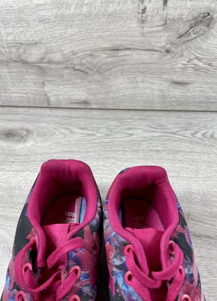 Adidas zx flux rose яскраві кросівки7 фото