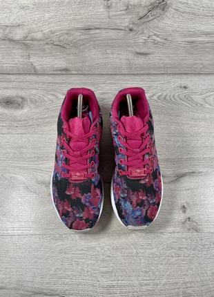 Adidas zx flux rose яскраві кросівки3 фото