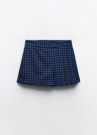 Zara юбка шорты xs3 фото