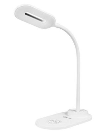 Led лампа для чтения с зарядкой led desk wireless charging lamp3 фото