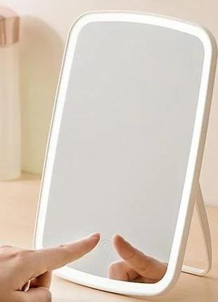 Косметичний прилад дзеркало з led підсвічуванням для макіяжу xiao10 фото