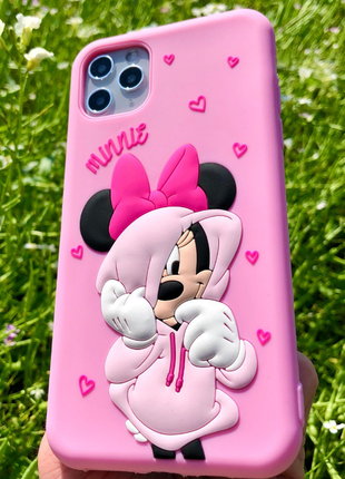 3d чехол iphone микки маус минни маус disney iphone 11 iphone 111 фото