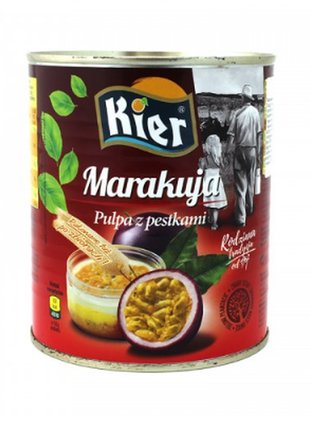 Пюре маракуї kier 850g маракуйя пюре манго1 фото