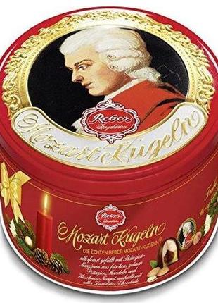 Mozart kugeln, 300 г, цукерки моцарт шоколадні кульки, ж/б мигд7 фото