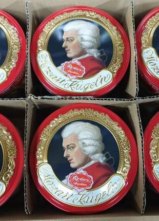 Mozart kugeln, 300 г, цукерки моцарт шоколадні кульки, ж/б мигд10 фото