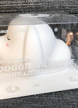 Нічник baseus cute series doggie silicone night light нічник base15 фото