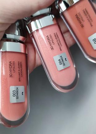 Блиск для губ kiko 3d hydra lipgloss