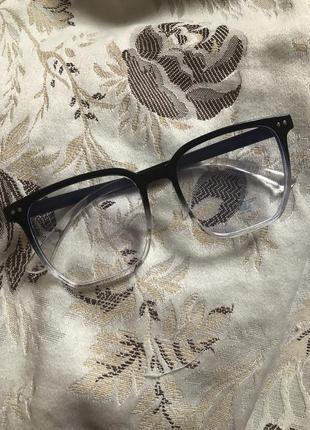 Очки окуляри жіночі имиджевые іміджеві класичні классические нові новые женские квадратные офисные офісні8 фото