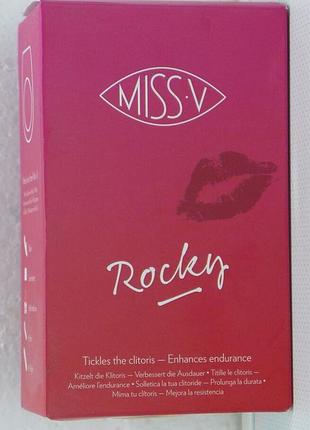 Вибрирующее кольцо для члена miss.v rocky для мужчин из германии
