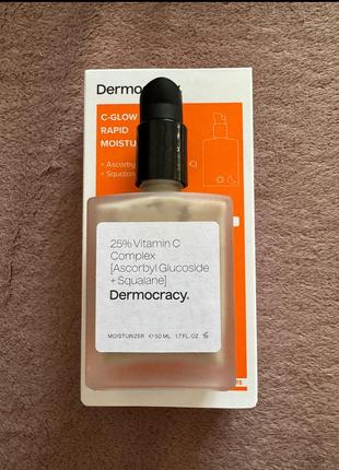 Dermocracy c-glow rapid moisturizer 25%