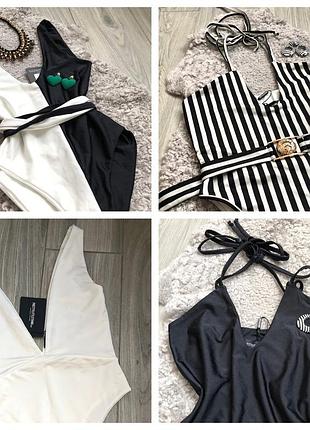 Злитий купальник h&m asos
