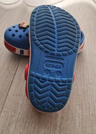 Crocs lego детские 8/9 на ножку 14-14,5см6 фото