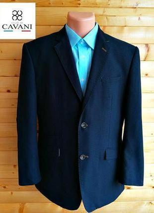 Элегантный классический пиджак slim fit британского бренда cavani