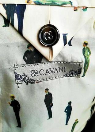 Элегантный классический пиджак slim fit британского бренда cavani5 фото