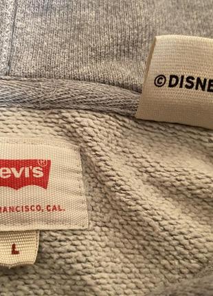 Levis x mickey mouse disney толстовка худи5 фото