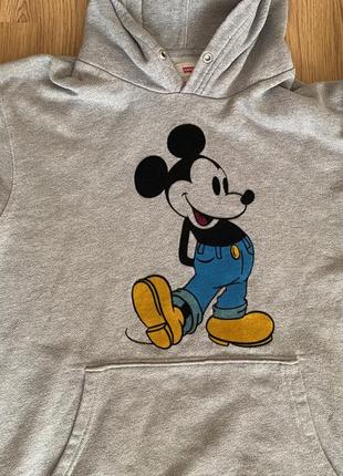 Levis x mickey mouse disney толстовка худи7 фото