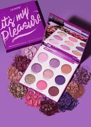 Colourpop палетка тіней pleasur