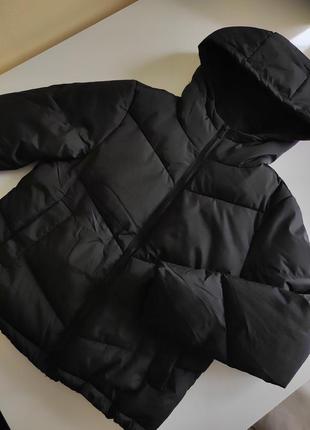 Демісезонна куртка vila чорна курточка пуфер чорна куртка демісезонна чорний пуховик демісезонний6 фото