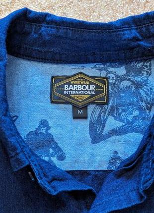 Мужская рубашка barbour international roadster5 фото