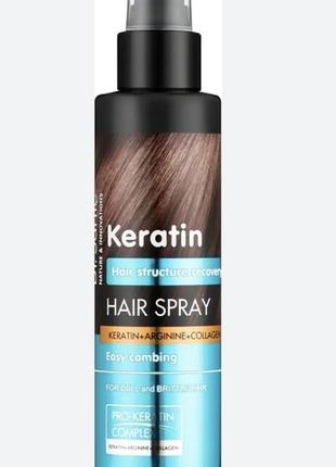 Спрей с кератином для волос