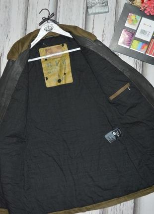 Куртка косуха комбинированная, натур.кожа, л8 фото